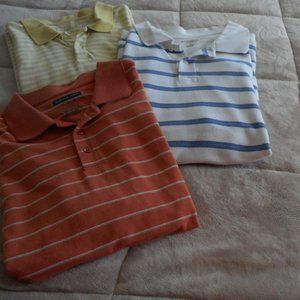 3 Men's Polo Shirts - Calvin Klein - VanHeusen